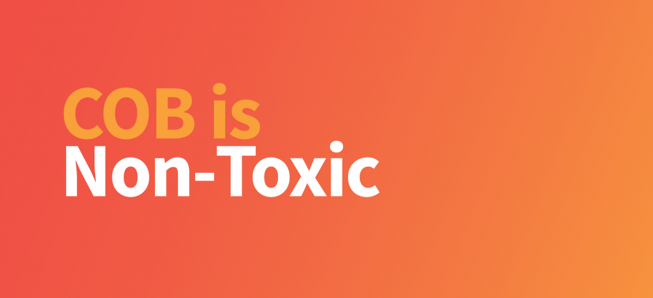 COB Is Non-Toxic (Blog Header)